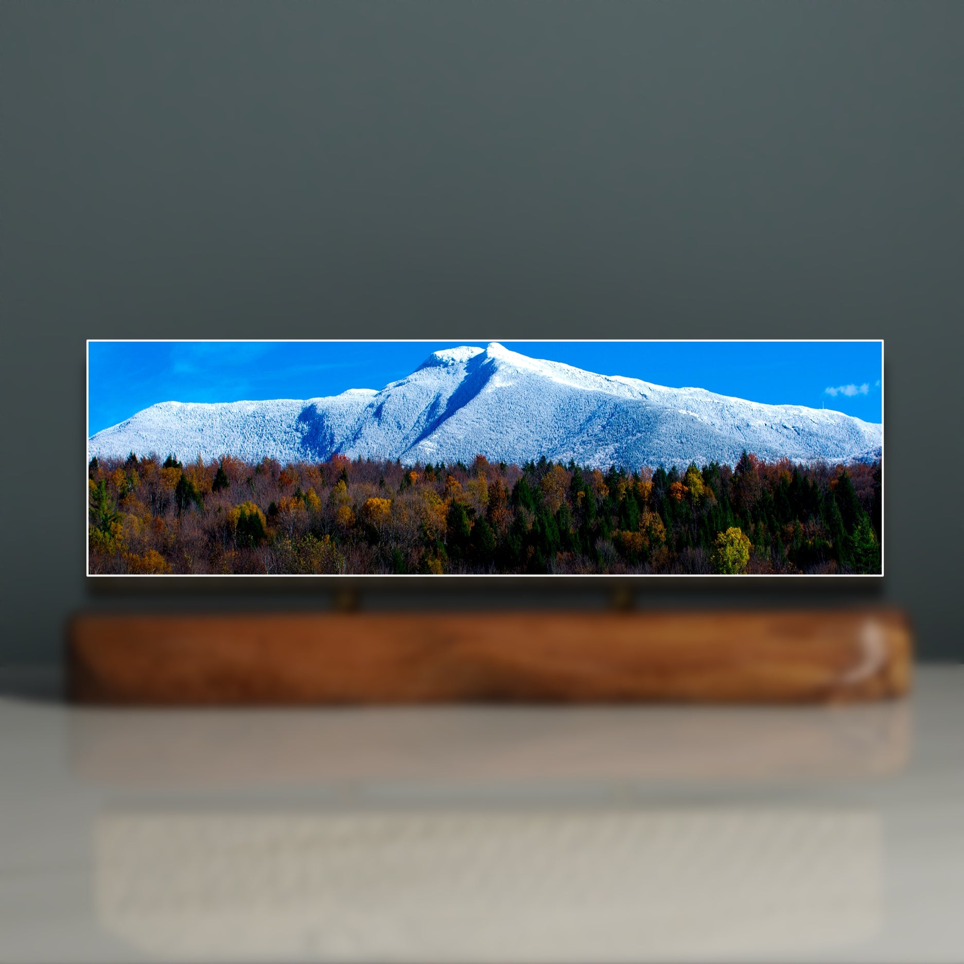 Mount Mansfield Sculpture | View from Stowe | Vermont | Sculpted Peaks