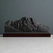 Mount Moran Sculpture | View from Jackson Lake | Wyoming | Sculpted Peaks