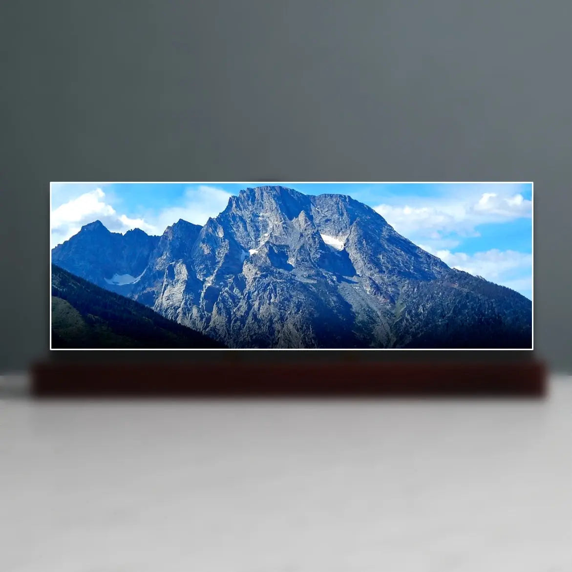 Mount Moran Sculpture | View from Jackson Lake | Wyoming | Sculpted Peaks
