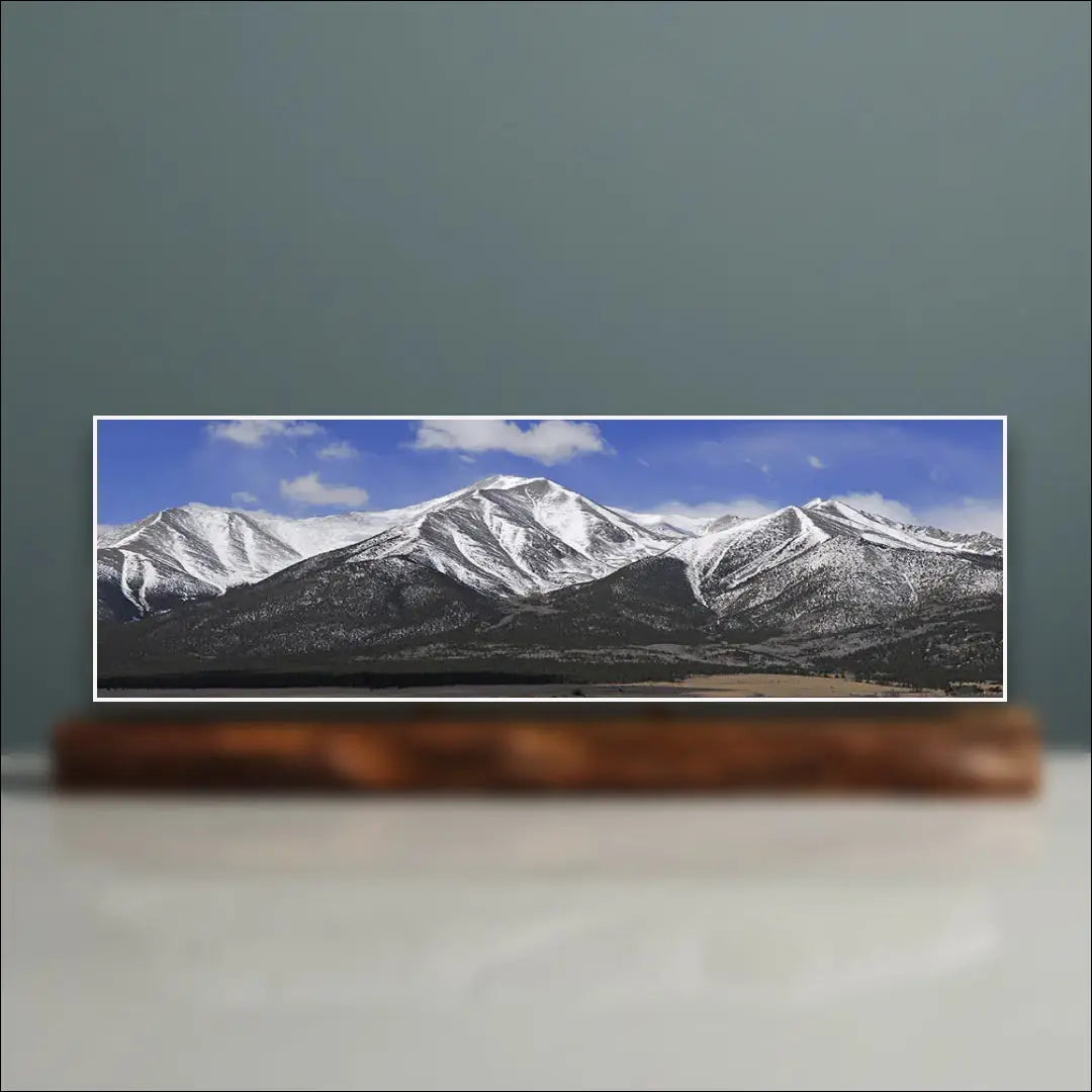 Mount Princeton Sculpture (View from Buena Vista) Sculpted Peaks
