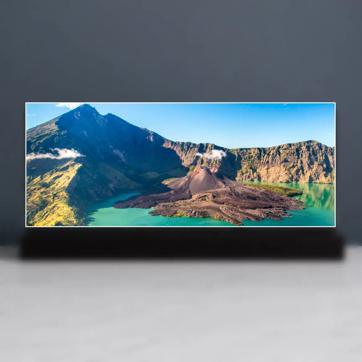 Mount Rinjani Sculpture | View from Crater Rim | Lombok | Sculpted Peaks