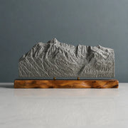 Mount Shuksan Sculpture (Squared Bottom, View from Mount Baker, Washington) Sculpted Peaks