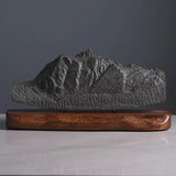 Mount Shuksan Sculpture (View from Picture Lake, Washington) Sculpted Peaks