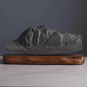 Mount Shuksan Sculpture (View from Picture Lake, Washington) Sculpted Peaks