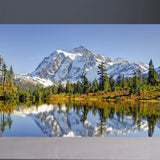 Mount Shuksan Sculpture (View from Picture Lake, Washington) Sculpted Peaks