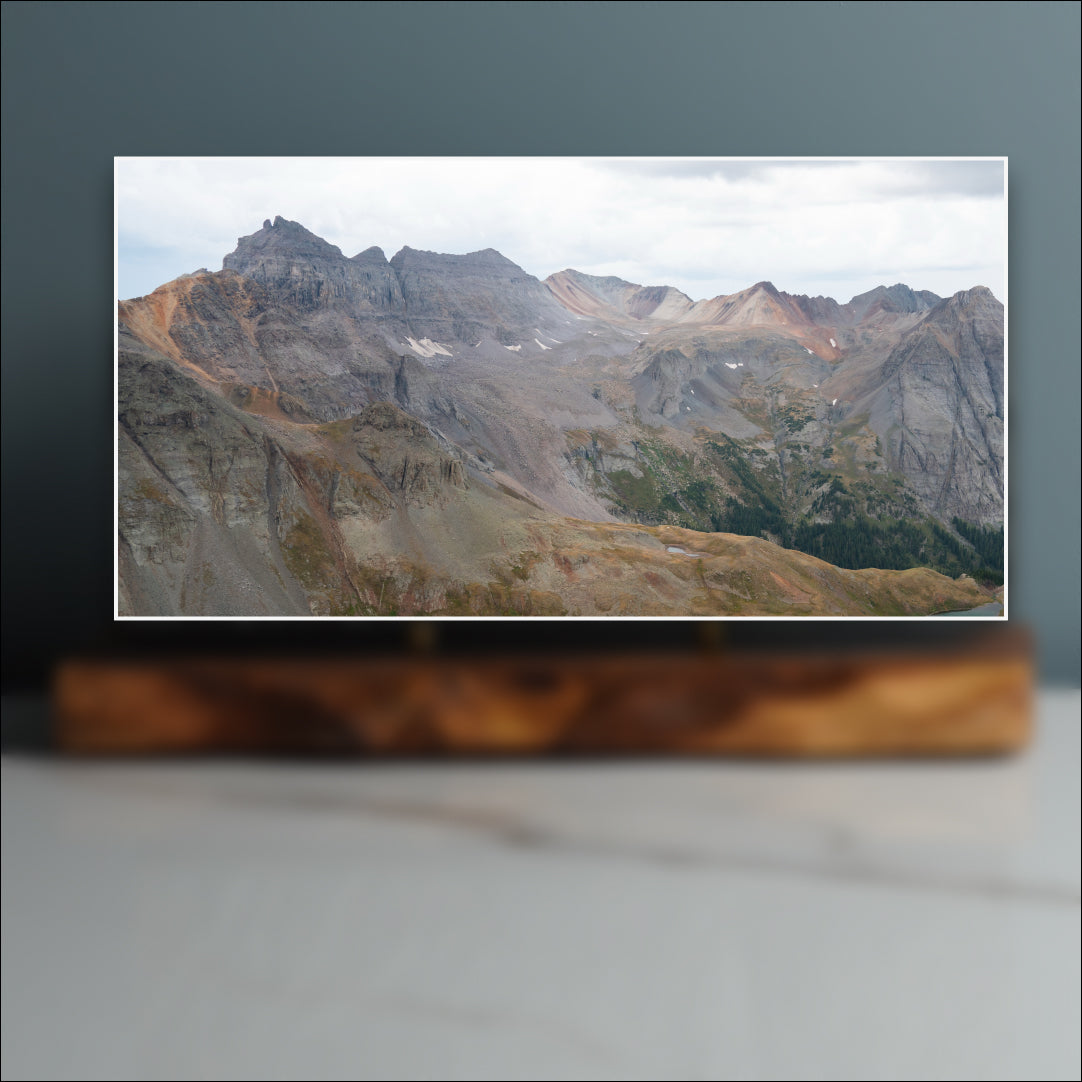 Mount Sneffels Sculpture - Blue Lakes