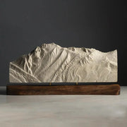 Mount Superior (Seen from Snowbird & Alta Ski Resorts, Utah) Sculpture Sculpted Peaks