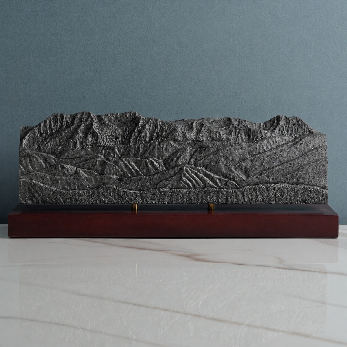 Mount Timpanogos Sculpture - Heber Valley Panorama