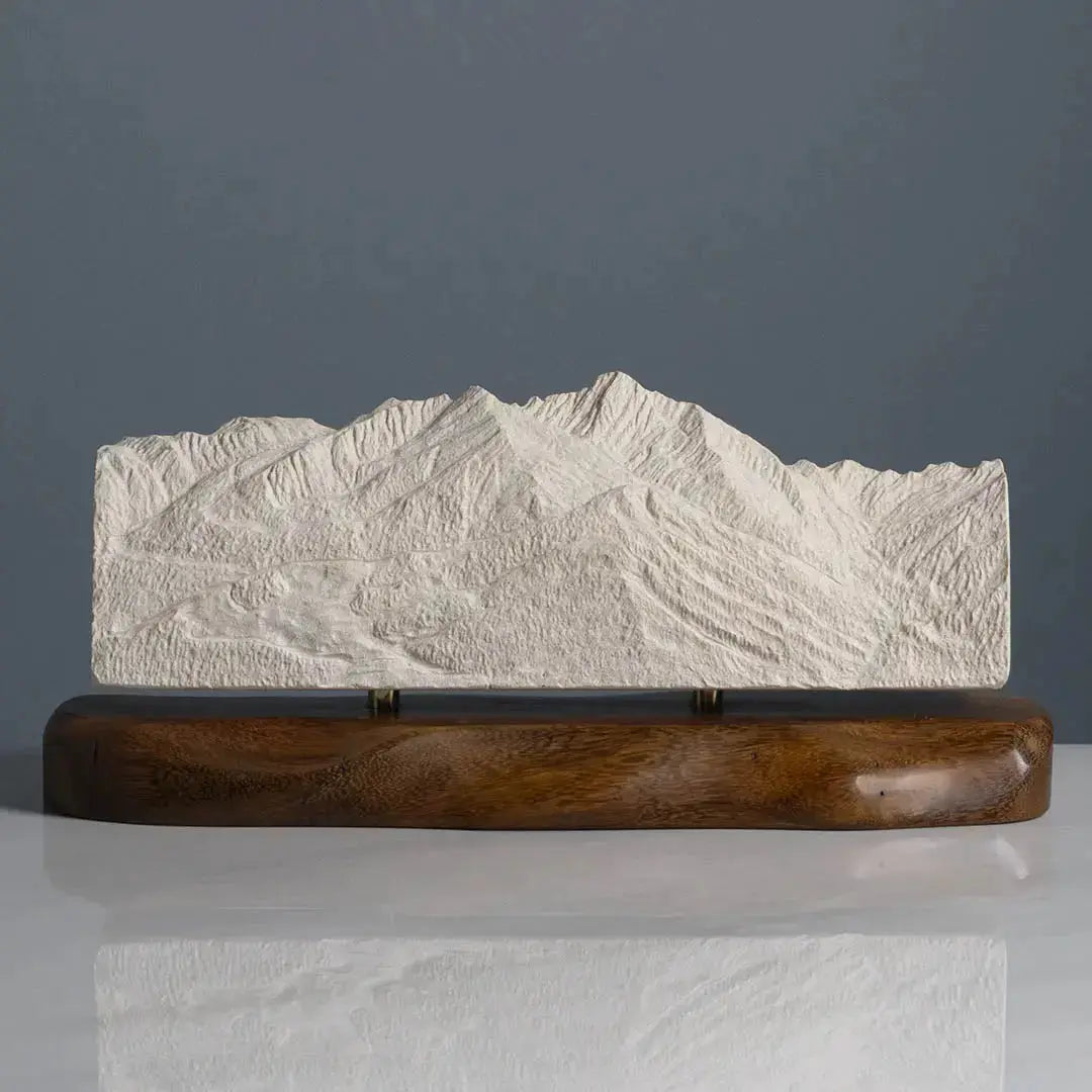 Mount of the Holy Cross Sculpture (View from Vail Ski Area, Sawatch Range, Colorado) Sculpted Peaks