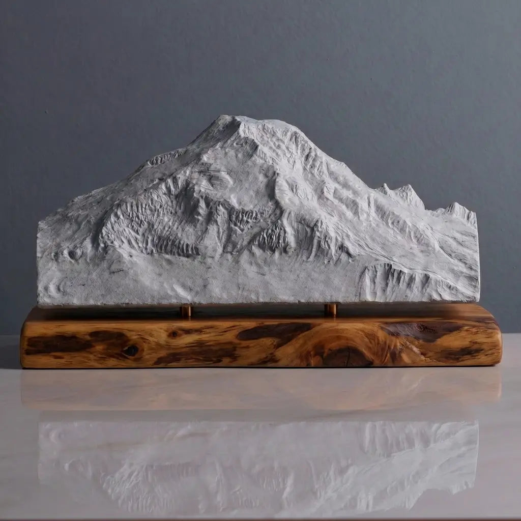 Mount Baker Sculpture (Northeast Face, Cascade Range, Washington) Sculpted Peaks