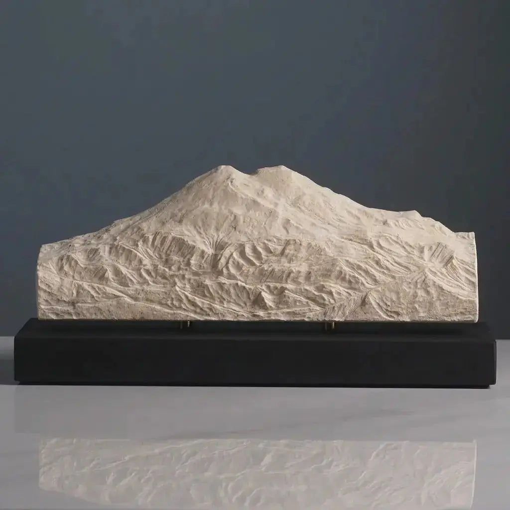 Mount Elbrus Sculpture (Caucasus Mountains, Russia) Sculpted Peaks