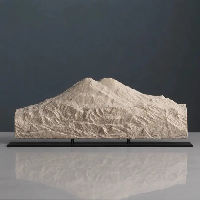 Mount Elbrus Sculpture (Caucasus Mountains, Russia) Sculpted Peaks