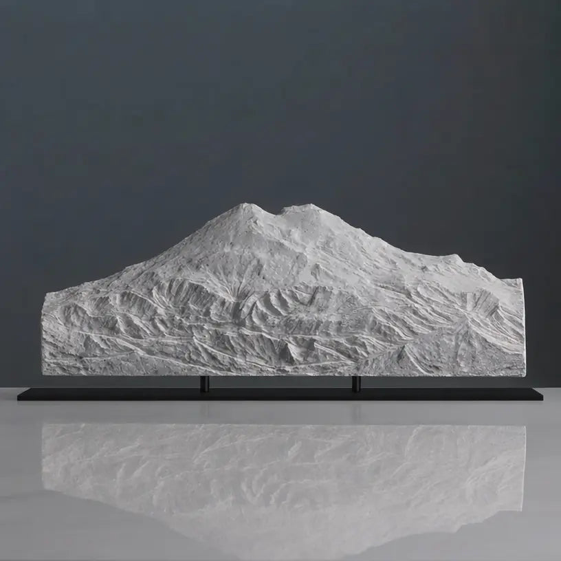 Mount Elbrus Sculpture (Caucasus Mountains, Russia) Sculpted Peaks