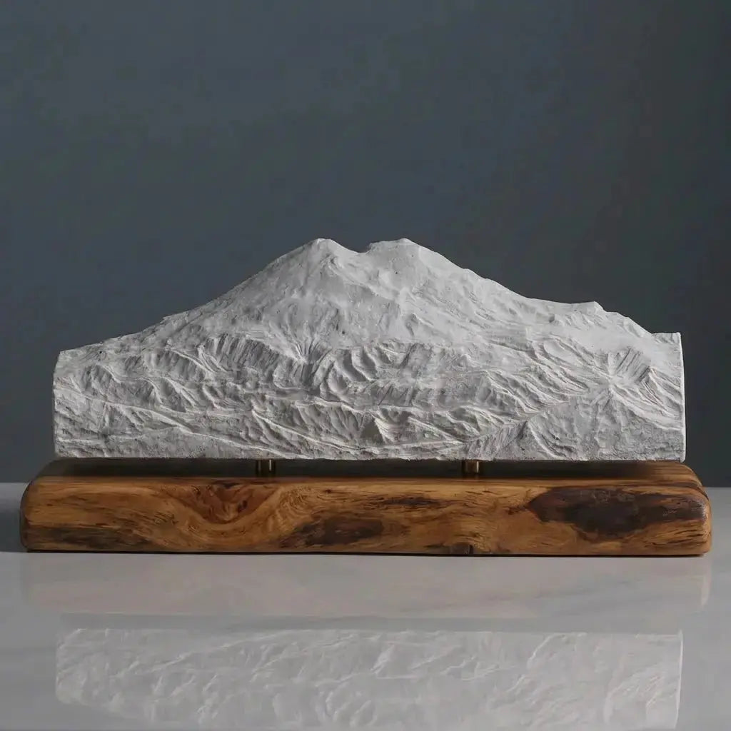 Mount Elbrus Sculpture (Caucasus Mountains, Russia) Sculpted Peaks