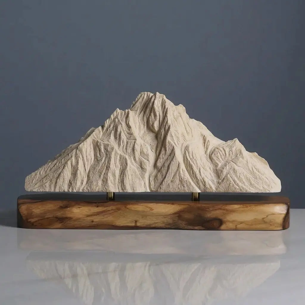 Mount Moran Sculpture (Grand Teton National Park, Wyoming) Sculpted Peaks