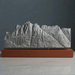 Mount Oberlin Sculpture (Glacier National Park, Montana) Sculpted Peaks