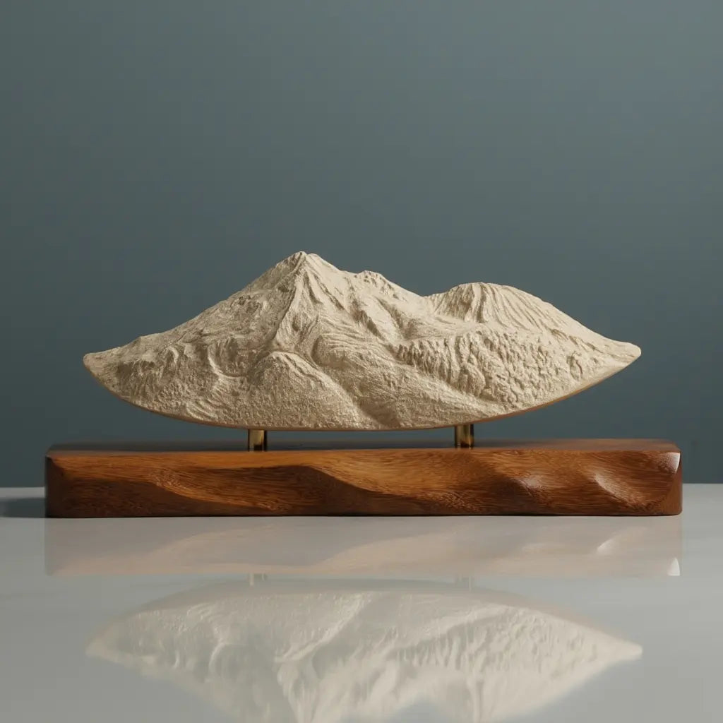 Mount Shasta Sculpture (North Face) Sculpted Peaks
