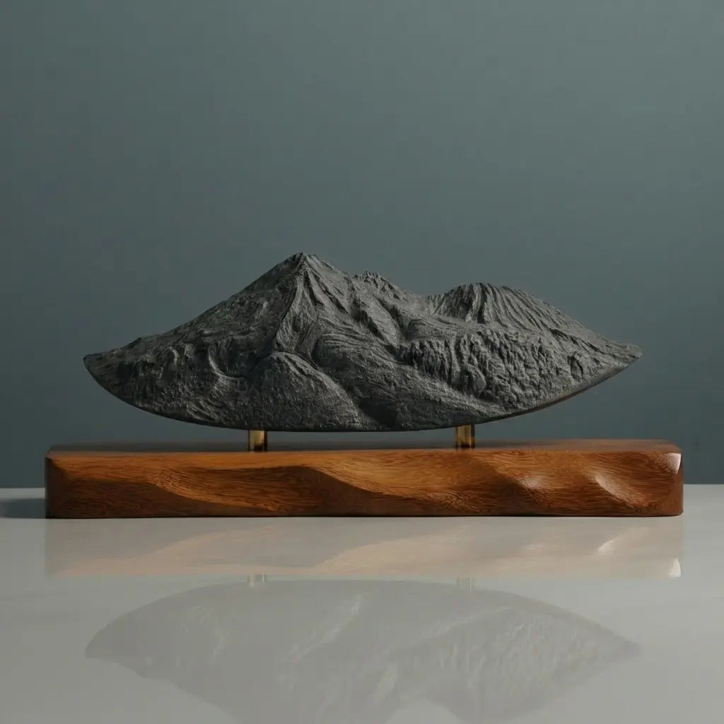 Mount Shasta Sculpture (North Face) Sculpted Peaks