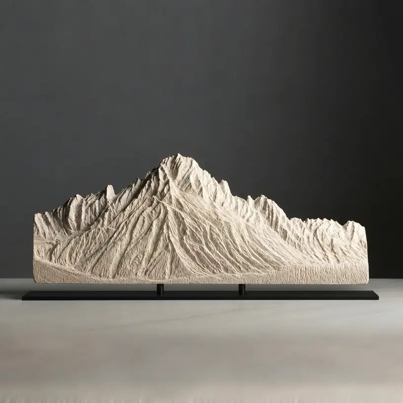 Mount Sneffels Sculpture (View from Ridgeway, San Juan Mountains, Colorado) Sculpted Peaks