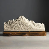 Mount Sneffels Sculpture (View from Ridgeway, San Juan Mountains, Colorado)