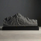 Mount Sneffels Sculpture (View from Ridgeway, San Juan Mountains, Colorado)