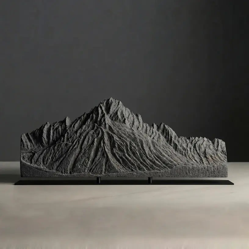 Mount Sneffels Sculpture (View from Ridgeway, San Juan Mountains, Colorado) Sculpted Peaks