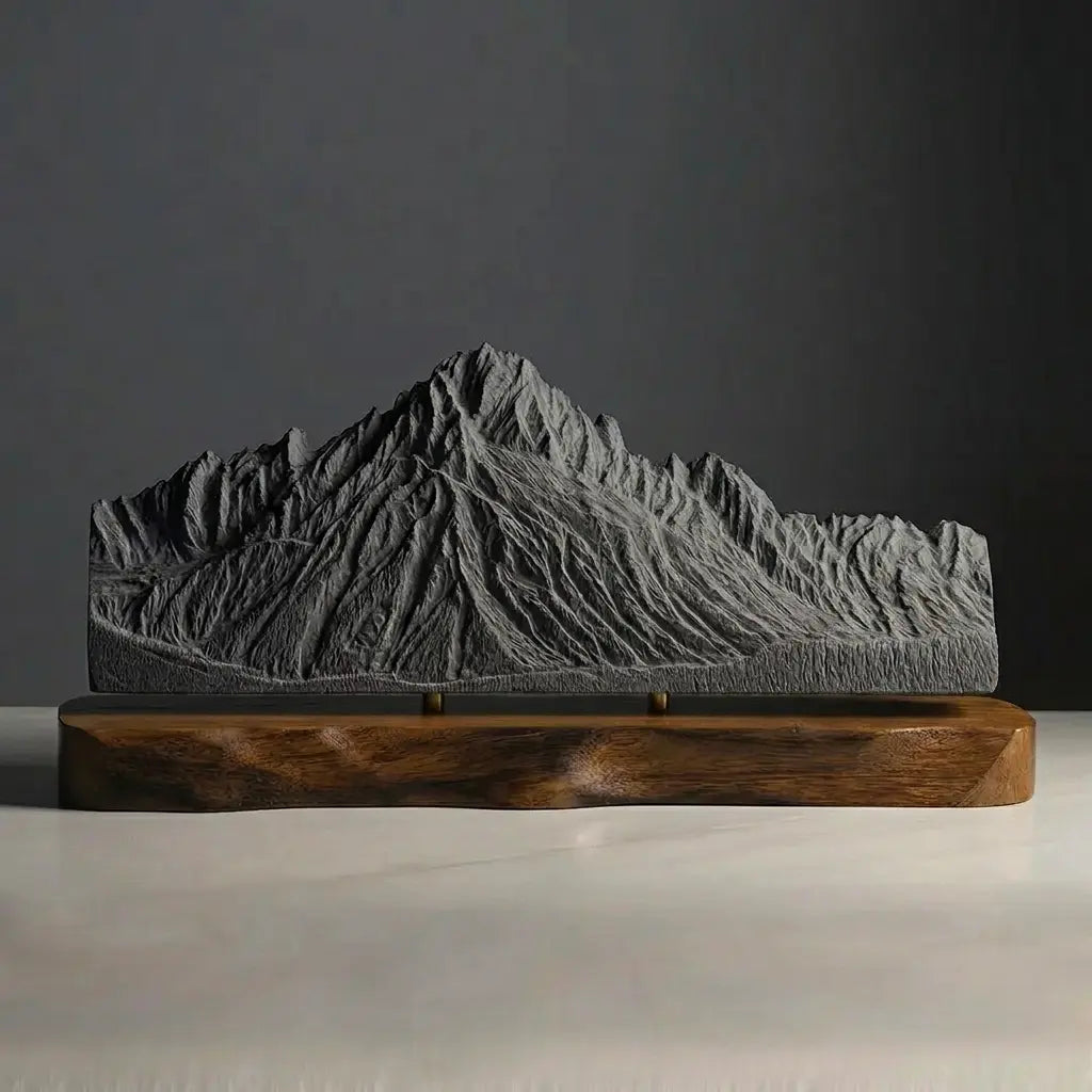 Mount Sneffels Sculpture (View from Ridgeway, San Juan Mountains, Colorado) Sculpted Peaks