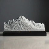 Mount Sneffels Sculpture (View from Ridgeway, San Juan Mountains, Colorado)