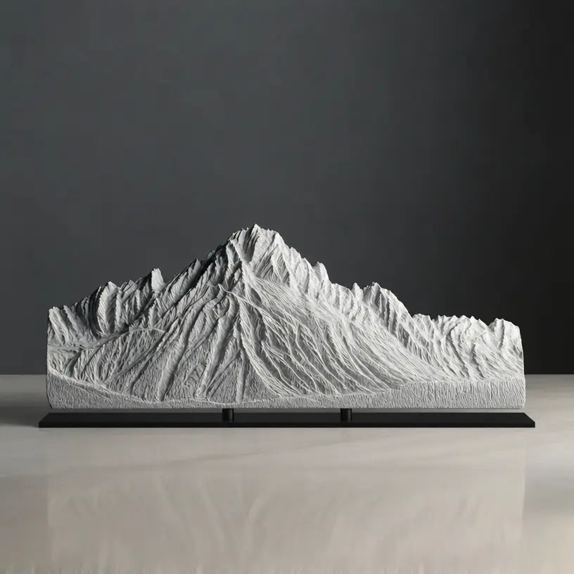 Mount Sneffels Sculpture (View from Ridgeway, San Juan Mountains, Colorado) Sculpted Peaks