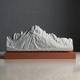 Mount Sneffels Sculpture (View from Ridgeway, San Juan Mountains, Colorado)