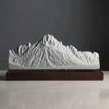 Mount Sneffels Sculpture (View from Ridgeway, San Juan Mountains, Colorado)