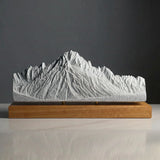 Mount Sneffels Sculpture (View from Ridgeway, San Juan Mountains, Colorado)