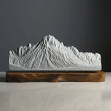 Mount Sneffels Sculpture (View from Ridgeway, San Juan Mountains, Colorado)