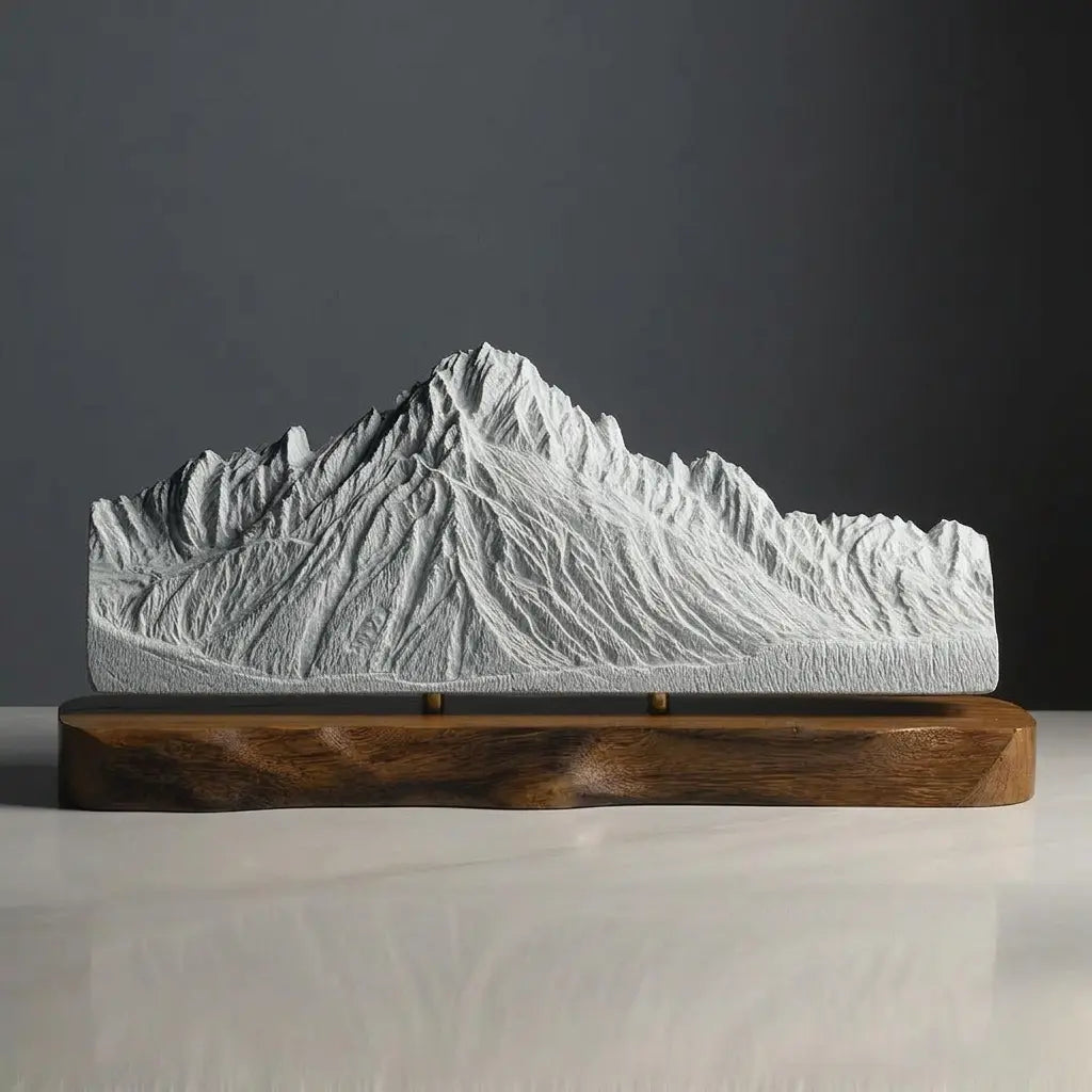 Mount Sneffels Sculpture (View from Ridgeway, San Juan Mountains, Colorado) Sculpted Peaks