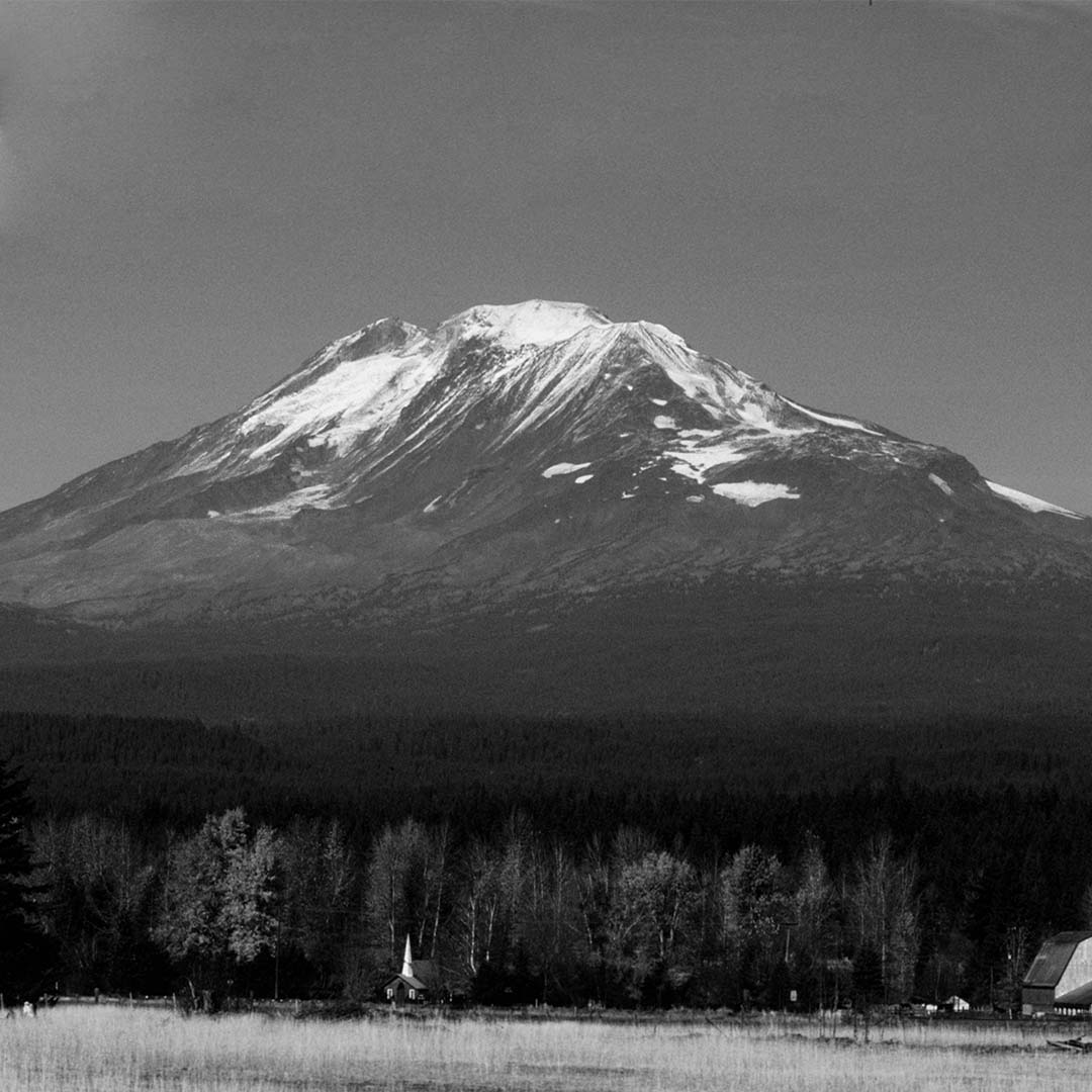 Mount Baker (View from Bellingham Bay, Cascade Range, Washington) First Edition Sculpture Sculpted Peaks
