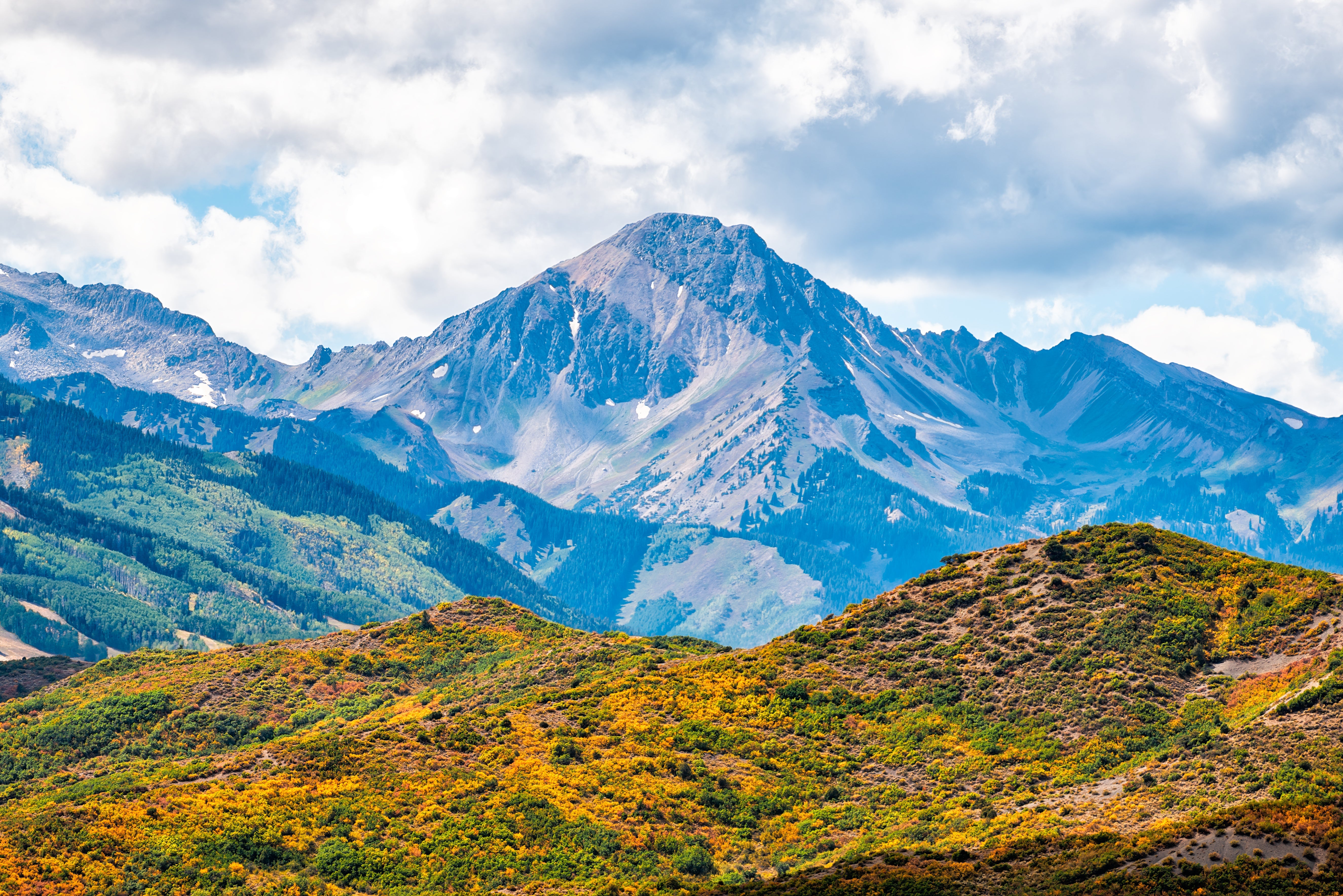 Mount Daly (Snowmass, Colorado) Sculpture Sculpted Peaks