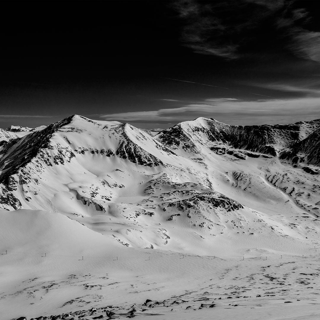 Mount Democrat (View from Mount Buckskin, Left Profile, Mosquito Range, Colorado) First Edition Sculpture Sculpted Peaks