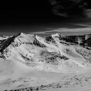 Mount Democrat (Left View from Mount Buckskin, Mosquito Range, Colorado) First Edition Sculpture Sculpted Peaks