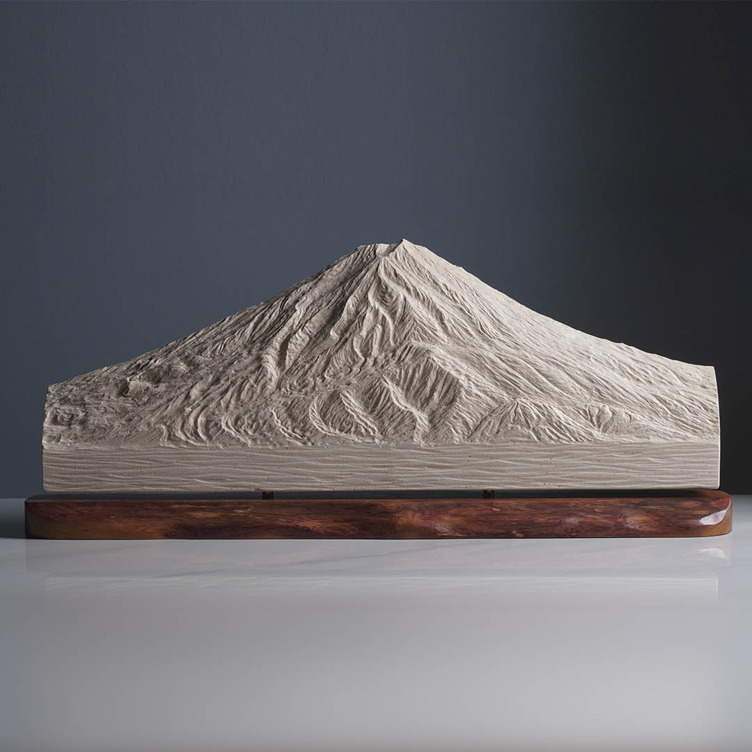 Mount Fuji Sculpture Sculpted Peaks