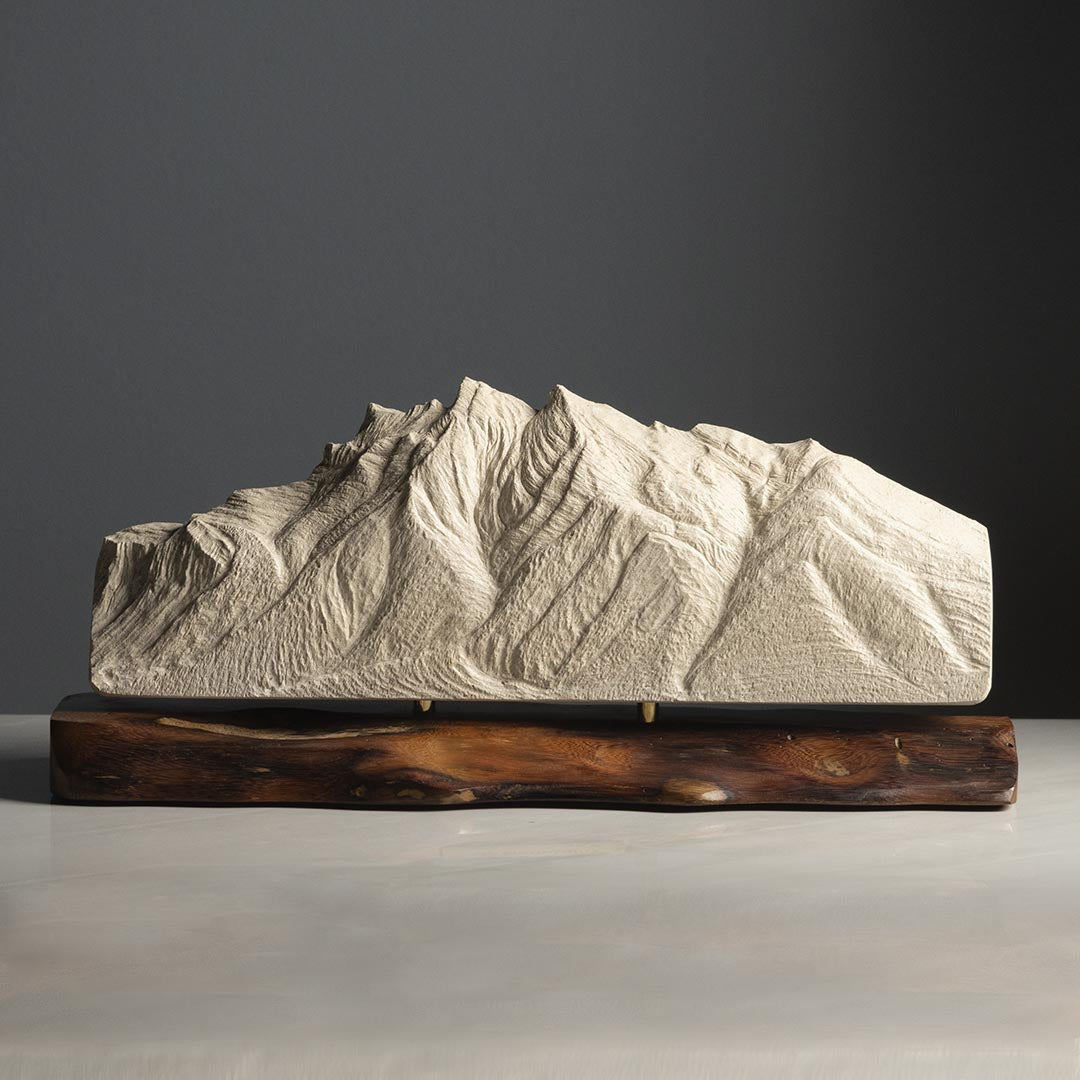 Mount Inglismaldie (Banff National Park, Alberta) Sculpture Sculpted Peaks