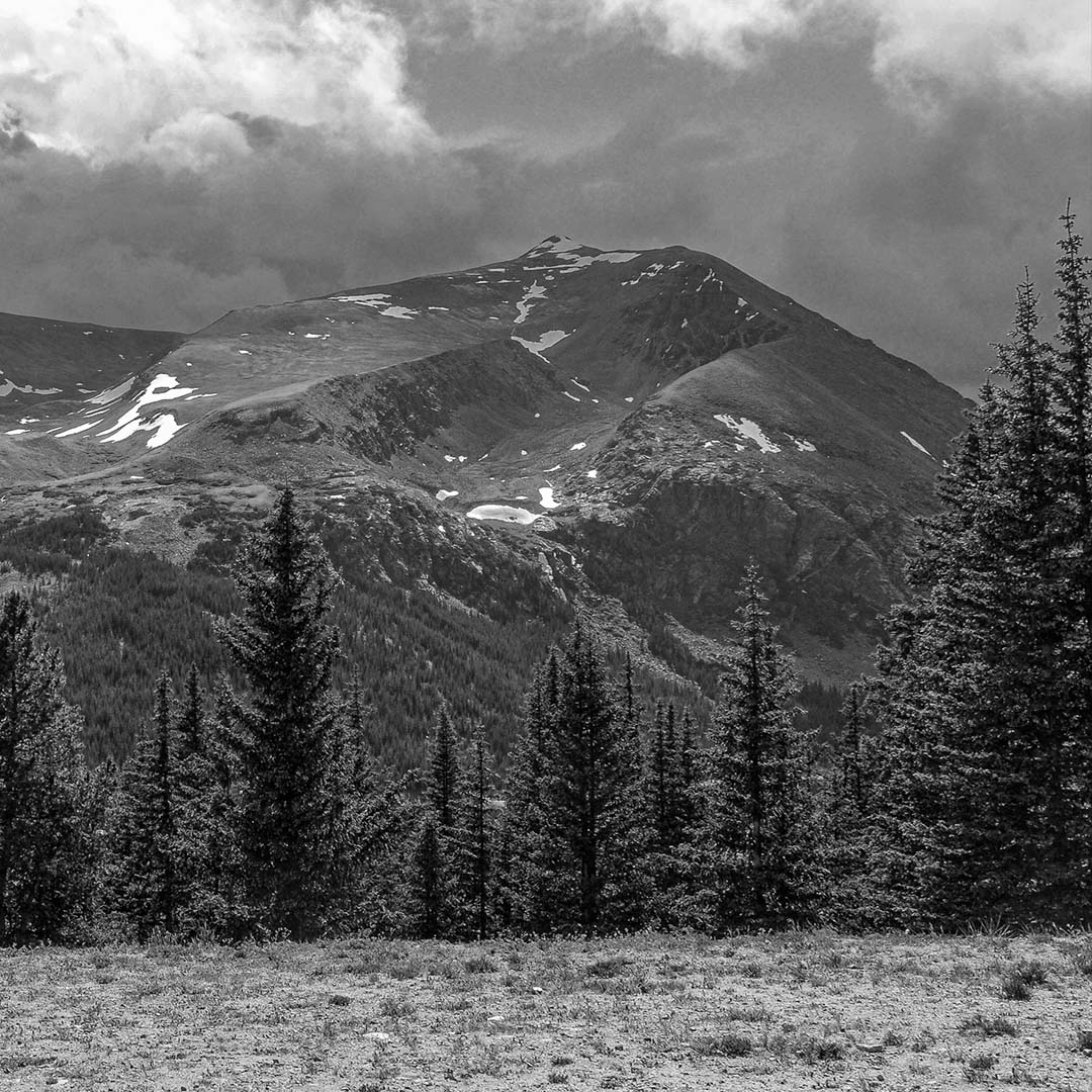 Mount Lincoln (View from Hoosier Pass, Mosquito Range, Colorado) First Edition Sculpture Sculpted Peaks