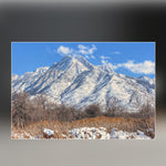 Mount Olympus (View from Salt Lake Valley, Utah) Sculpture Sculpted Peaks