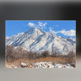 Mount Olympus (View from Salt Lake Valley, Utah) Sculpture Sculpted Peaks