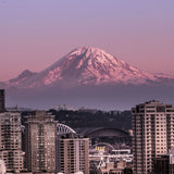 Mt. Rainier (View from Seattle) Sculpture Sculpted Peaks