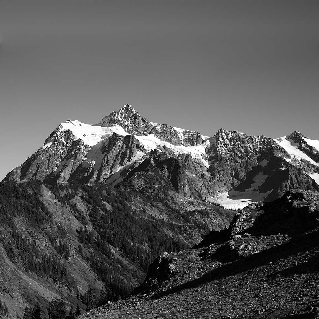 Mount Shuksan (View from Mount Baker, North Cascades, Washington) First Edition Sculpture Sculpted Peaks