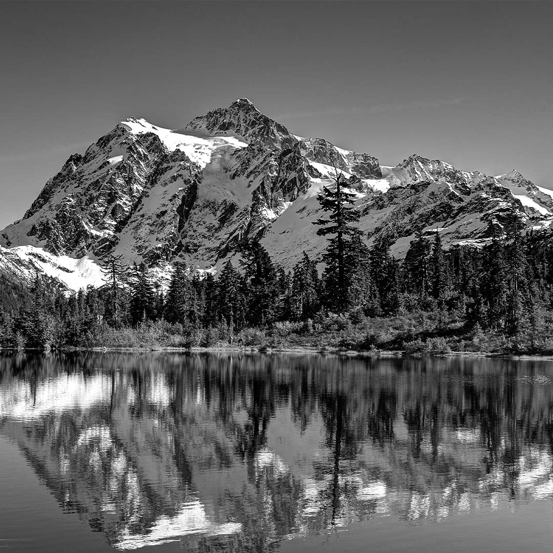 The Brothers (View from Tracyton, Olympic Range, Washington) First Edition Sculpture Sculpted Peaks