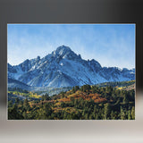 Mount Sneffels (View from Ridgeway, San Juan Mountains, Colorado) Sculpture