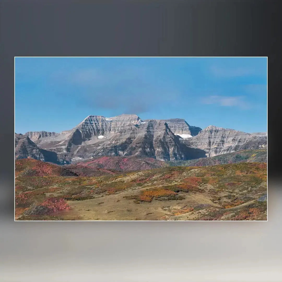 Mount Timpanogos (Heber View) Sculpture Sculpted Peaks