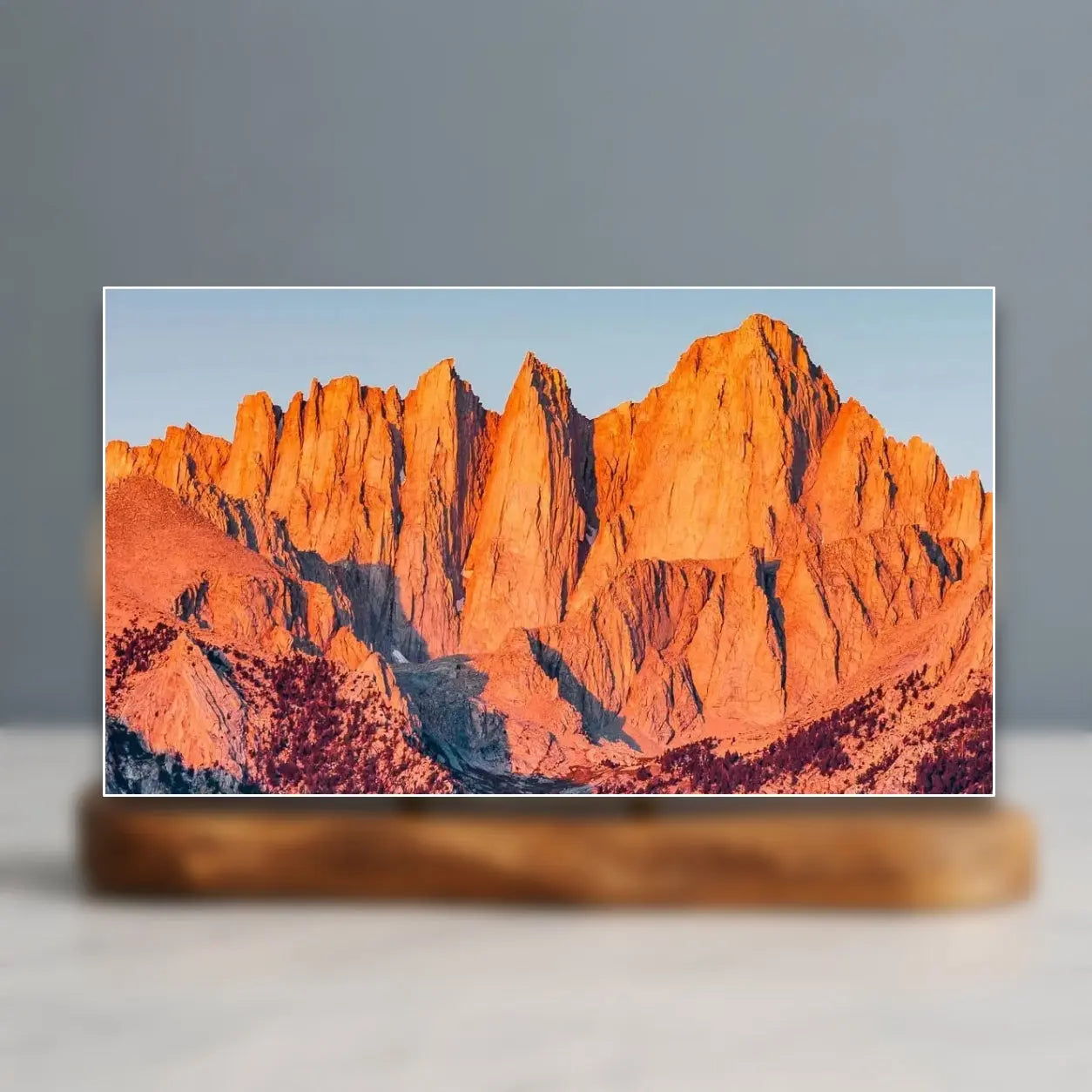 Mount Whitney Sculpture (View from Lone Pine, California) Sculpted Peaks