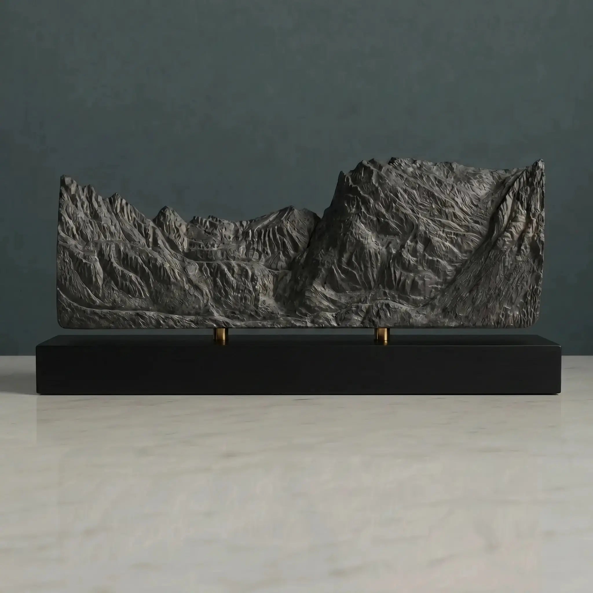 Navajo & Shoshoni Peak Sculpture (View from Lake Isabelle, Colorado) Sculpted Peaks